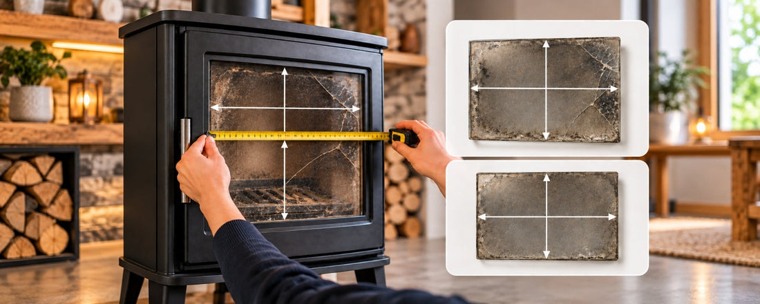 How to Measure Replacement Stove Glass