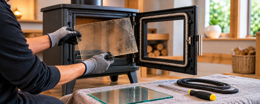 How to Fit Replacement Stove Glass