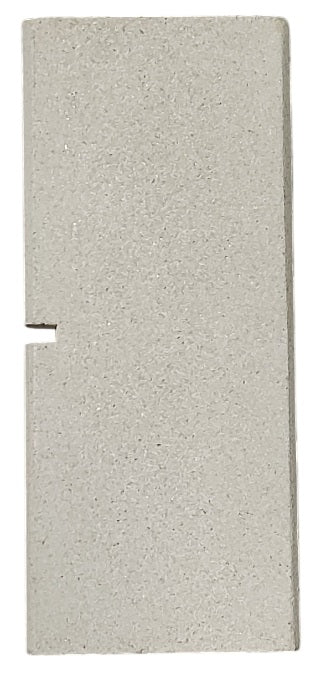 Horse Flame HF517 Rear (SHAPED)Brick 345mm x 147mm x 25mm