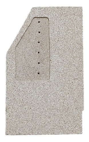 Charnwood Island 1 Rear Brick L/H (Mk1) (SHAPED) 248mm x 150mm x 30mm
